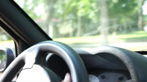 Driving Man Stock Footage 28892843