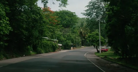 Driving in Mexico Stock Footage 262086507