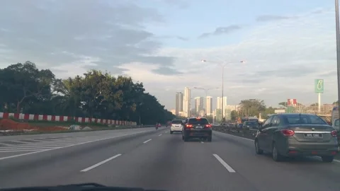 Driving moment Stock Footage 146046309