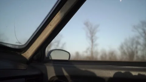 Driving in the morning. Stock Footage 150108108