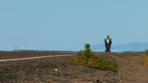 Driving Motorcycle HD Stock Footage 244703