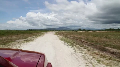 Driving to mountain Stock Footage 975226