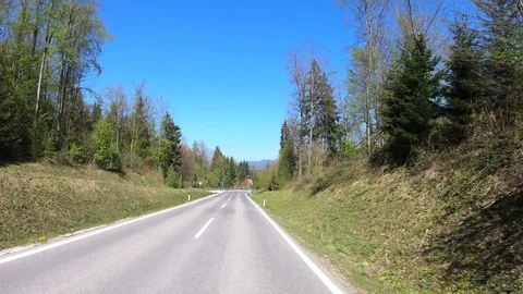 Driving mountain road hyperlapse Stock Footage 111142018