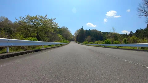 Driving on Mountain Roads Video stock 333358573