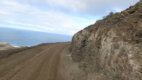 Driving from mountain to the sea. Video stock 70511083