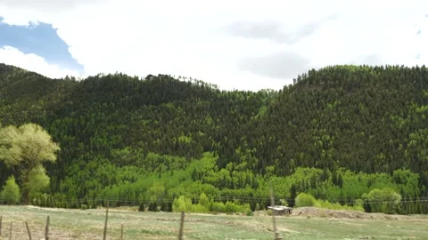 Driving Mountains Gimbal- 4k Video stock 132472239