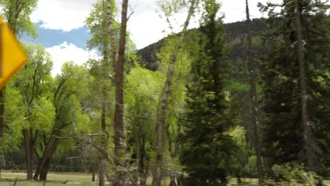 Driving Mountains Gimbal- 4k Stock Footage 132473296