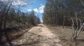 driving muddy dirt logging road HD Footage