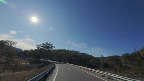 Driving - Murray River Road - Wises Creek Stock Footage 331685813