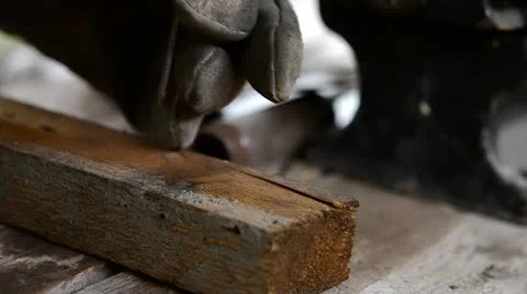 Driving nails 2 Stock Footage 23687809