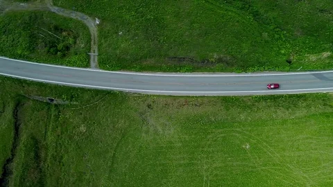 Driving in the nature Stock Footage 82920470