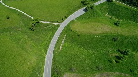 Driving in the nature Stock-Footage 87364122