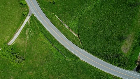 Driving in the nature Stock Footage 91939227