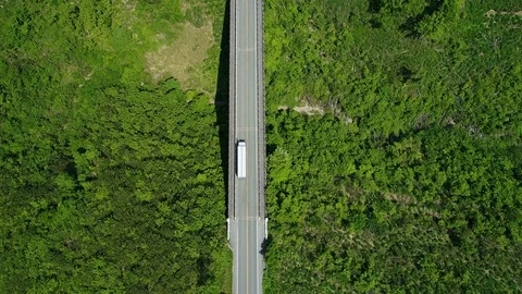 Driving in the nature Stock Footage 92053350