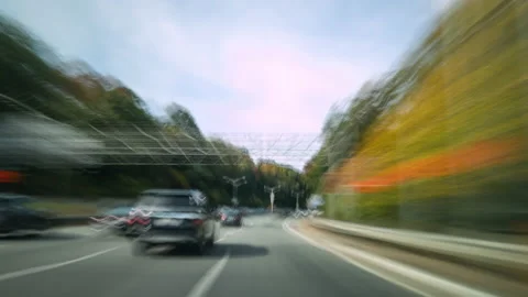 Driving in New York. 4K Time Laps. (3 of 3 ) Stock Footage 220139638