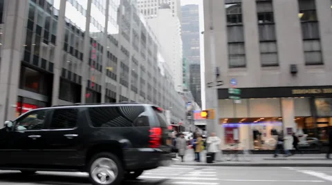 Driving in new york, driving, new york, city, busy, roads, cars, traffic, drive Stock Footage