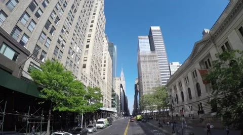 Driving in New York Stock Footage 50256951
