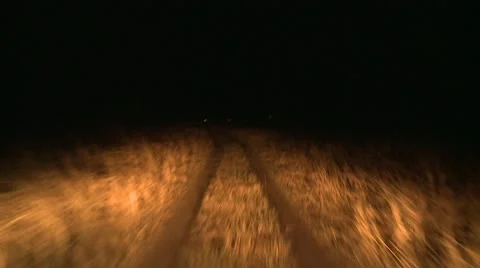 Driving At Night 3 Stock Footage 10591948