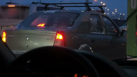 Driving at night. Stock Footage 101954724