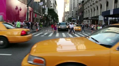 Driving NYC Stock Footage