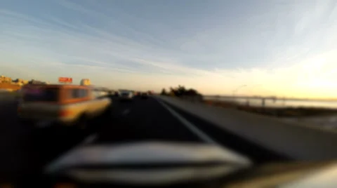 Driving into Oakland Video stock 36062925