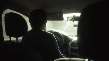 Driving offroad Stock Footage 86009635