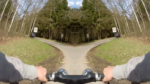 Driving oldtimer moped on sunny day Video stock 49263444