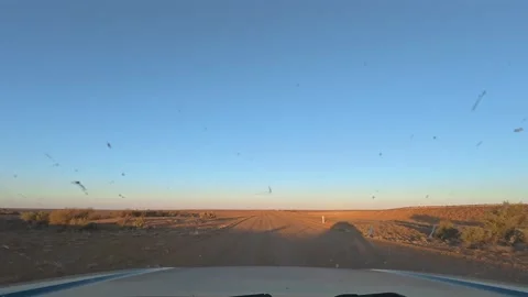 Driving - Oodnadatta Track Stock Footage 331686621