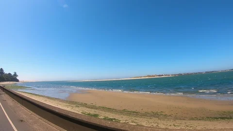 Driving Oregon Shoreline 動画素材 117064083