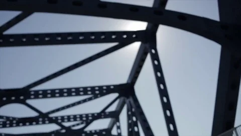 Driving Over the bridge Stock Footage 82734069