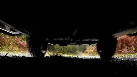 Driving over GoPro Stock Footage 172564853