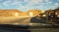 Driving over the Hoover Dam after the bypass bridge opening. - 2 HD Footage