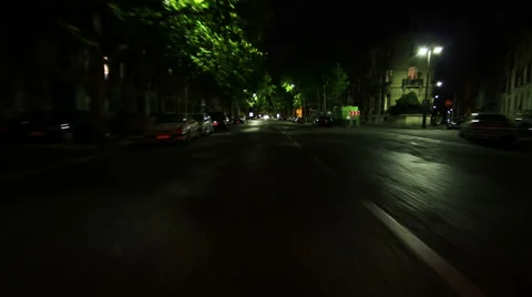 Driving Paris Video stock 56263326