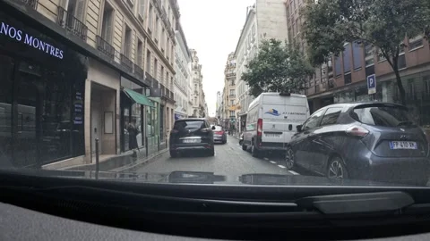 Driving in Paris - timelapse 2 Stock Footage 232830353