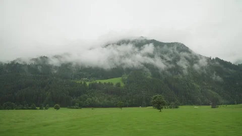Driving past mountain Stock Footage 127577896