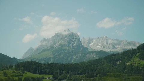 Driving past mountain Video stock 127577898