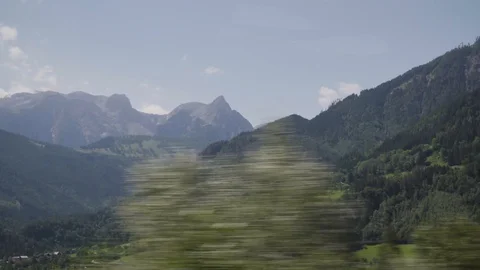 Driving past mountain Video stock 127577900