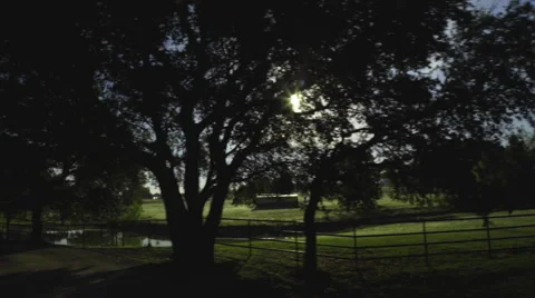 Driving past a texas ranch Stock Footage 68503002