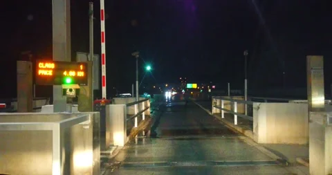 Driving to the Payment point Stock Footage 151125595