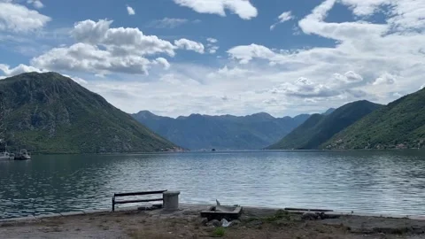 Driving to Perast Montenegro Stock Footage 137445071