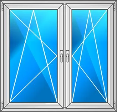 Driving a plastic window Ilustração Stock