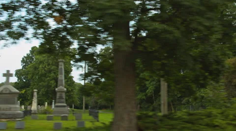 Driving plate: Mid West US rural road, right side 1 4K Stock Footage 45456647