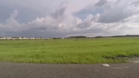 Driving Plate Passenger Side Stock Footage 71683398