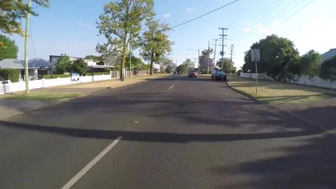 Driving plate: suburbs eastern Australia, summer Stock Footage 253392360