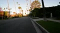 Driving Plates Beverly Hills Residential Morning CAM1 Front 01 HD Footage