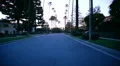 Driving Plates Beverly Hills Sunrise CAM1 Front 03 Residential HD Footage