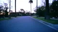 Driving Plates Beverly Hills Sunrise CAM1 Front 04 Commercial Fire Engine HD Footage