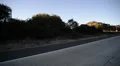 Driving Plates Freeway CAM6 3QR 01 California SR2 West in Glendale HD Footage