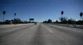 Driving Plates Freeway Front View 10 Interstate 10 East to LA Downtown HD Footage