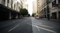 Driving Plates Los Angeles Downtown Morning CAM1 Front 02 3rd St W at Grand HD Footage